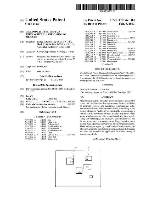 Interactive Classification of Objects