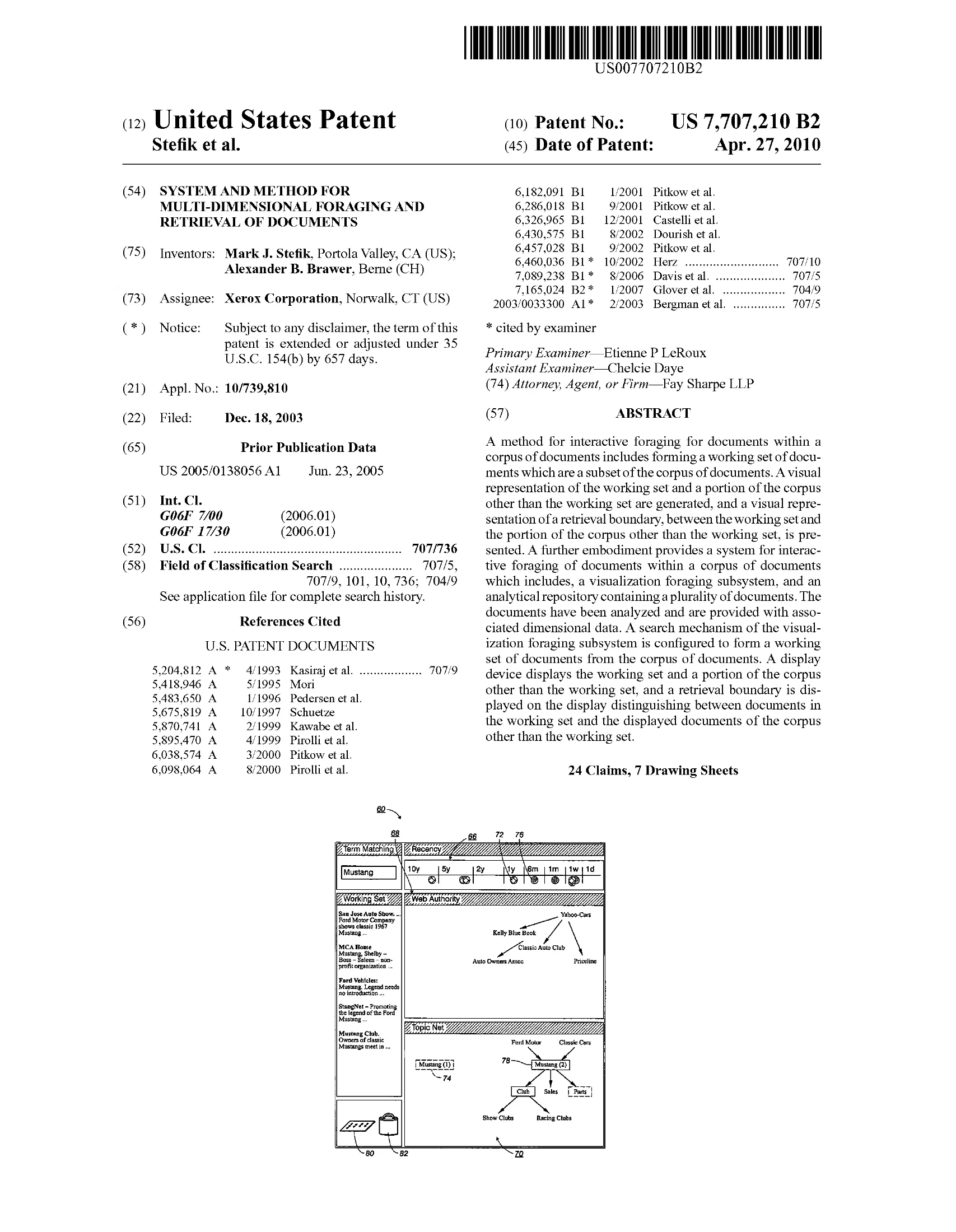 Multi-Dimensional Foraging and Retrieval of Documents
