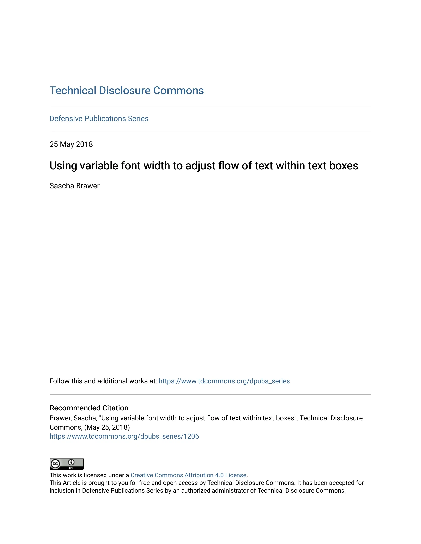 Using Variable Font Width to Adjust Flow of Text Within Text Boxes